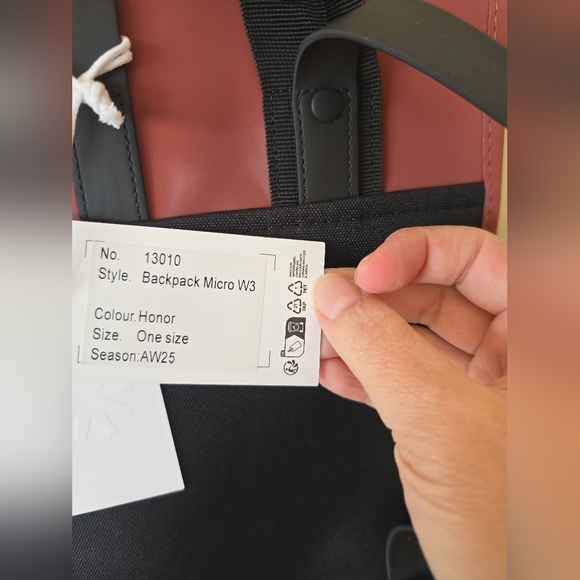 NWT! RAINS, Backpack Micro, Honor, MSRP $110 - Picture 10 of 14